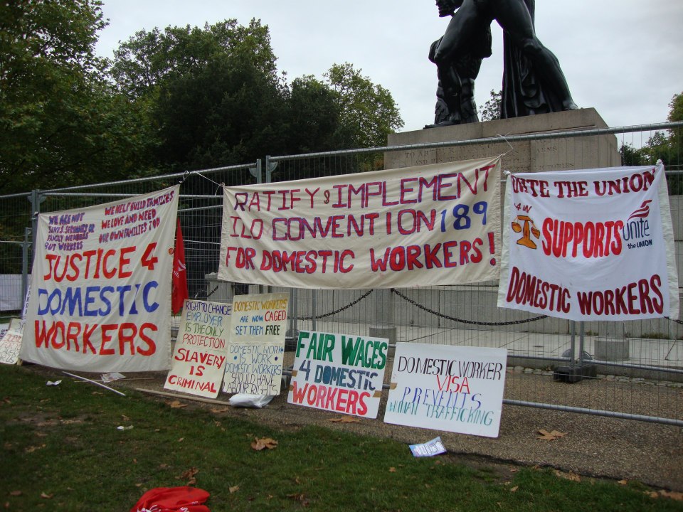 domestic workers in the UK are now caged, set us free!!!